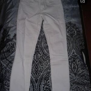 Never used white jeans